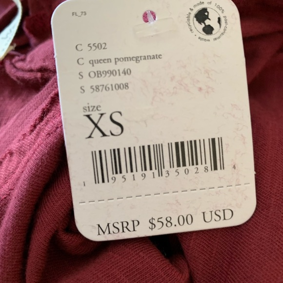 NWT Free People Arden Tee - Picture 4 of 4